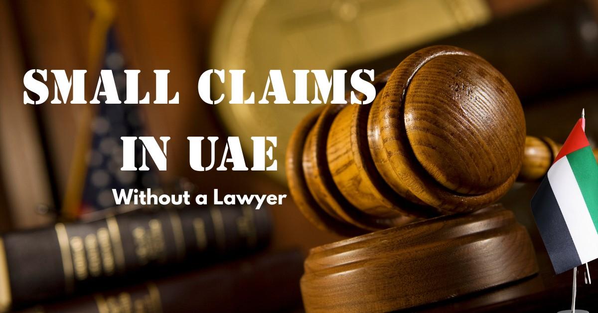 a court room backgrounf in that the writes of small claims in UAE is written