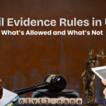 civil evidence rules in UAE